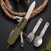 Camping bestek set