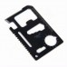 Roestvrij Stalen Credit Card 11 in 1 gereedschap